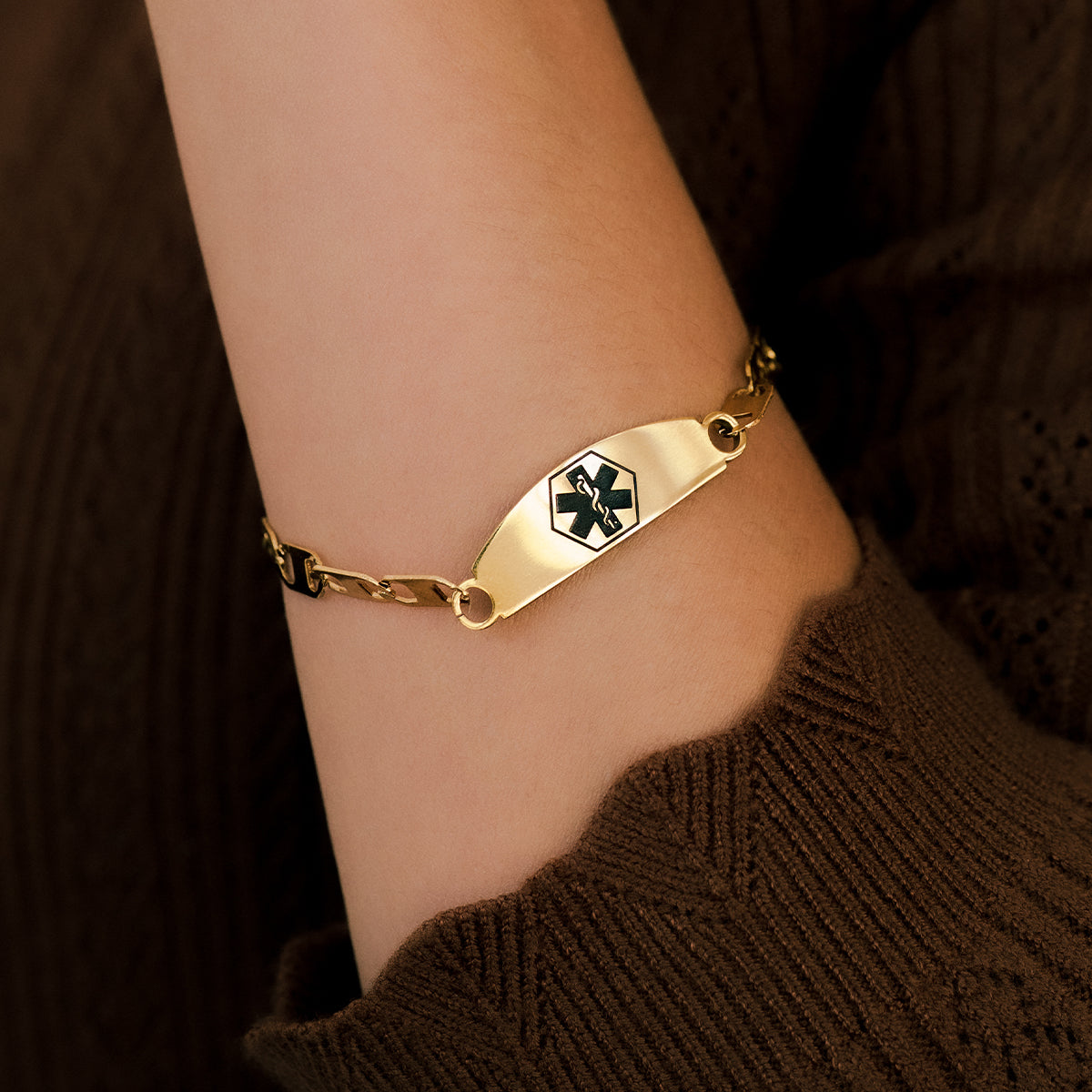 Engraved Medical Alert Bracelet