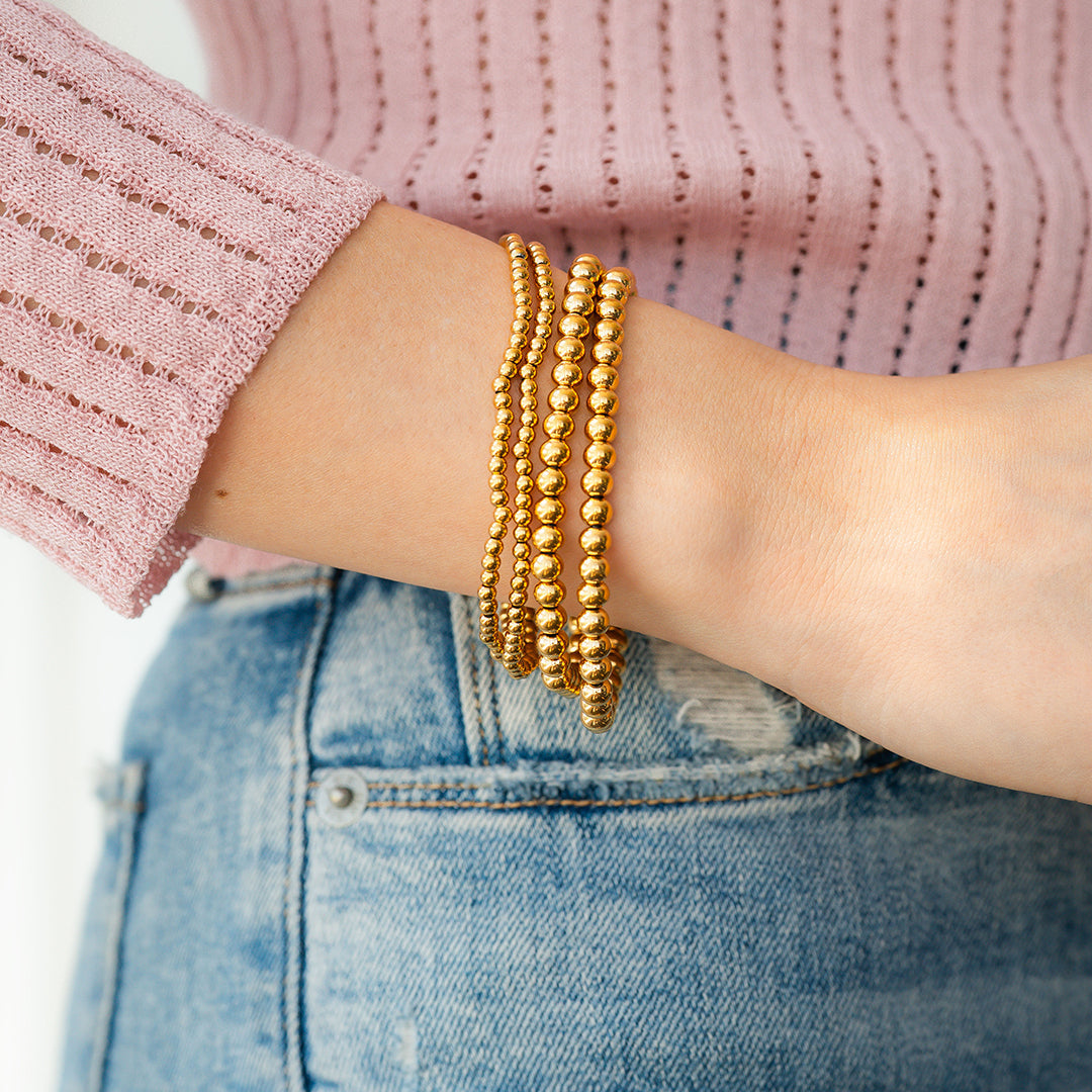 Beaded Bracelet Stacking Set