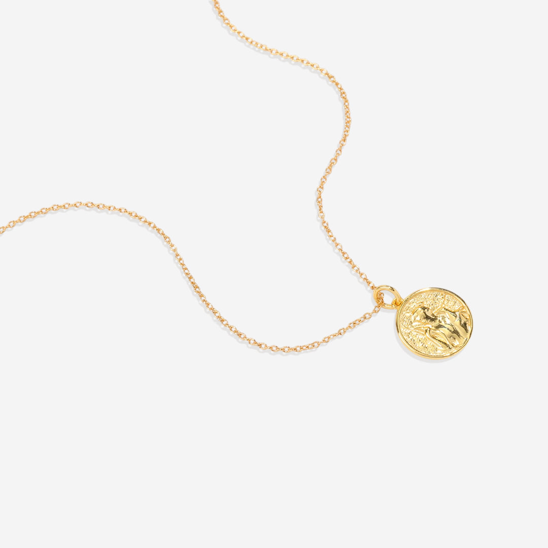 Greek Goddess Pendant Necklace