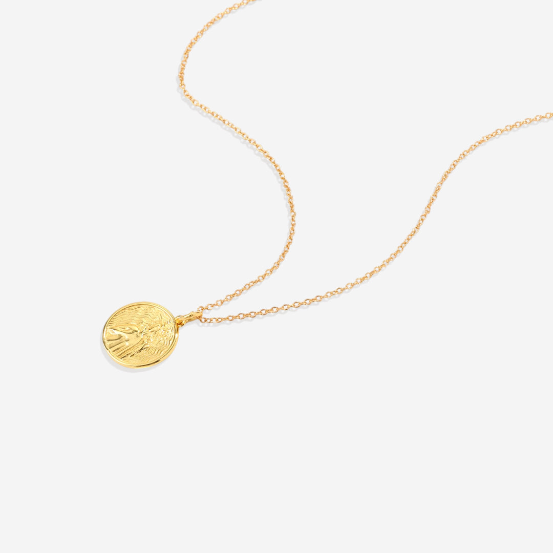 Greek Goddess Pendant Necklace