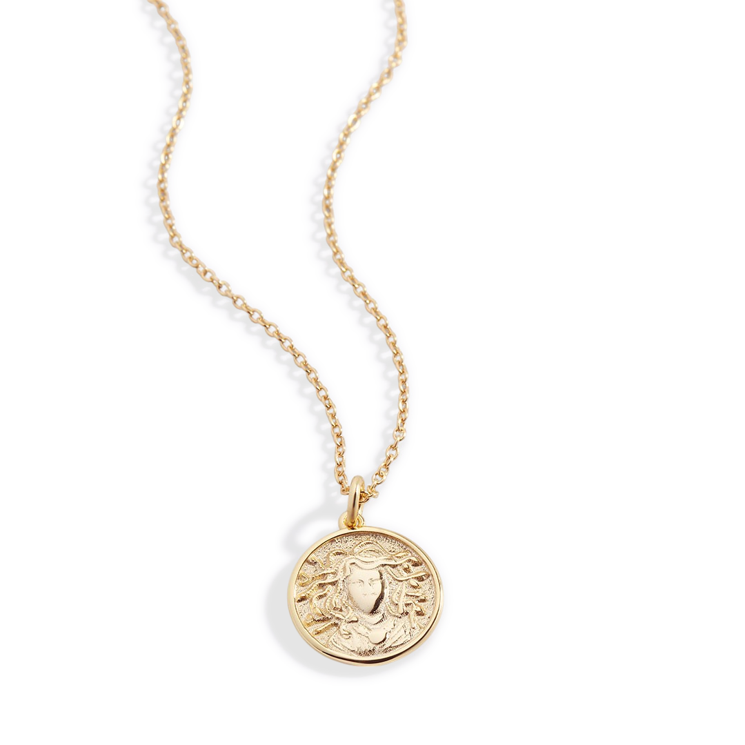 Greek Goddess Pendant Necklace