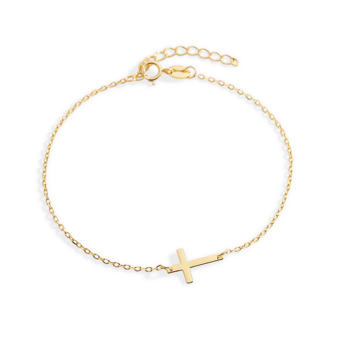 Cross Charm Bracelet