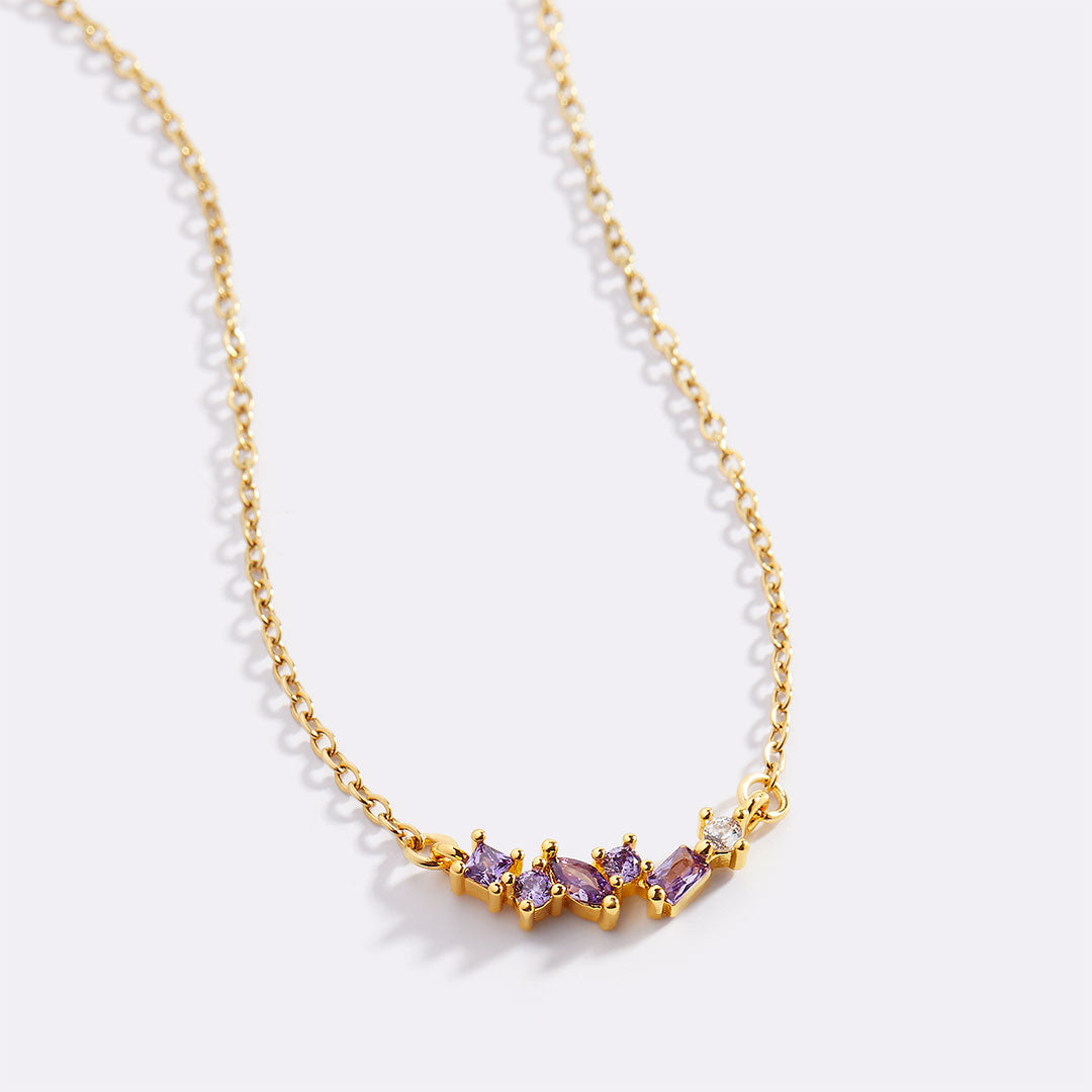 Ombre Birthstone Necklace