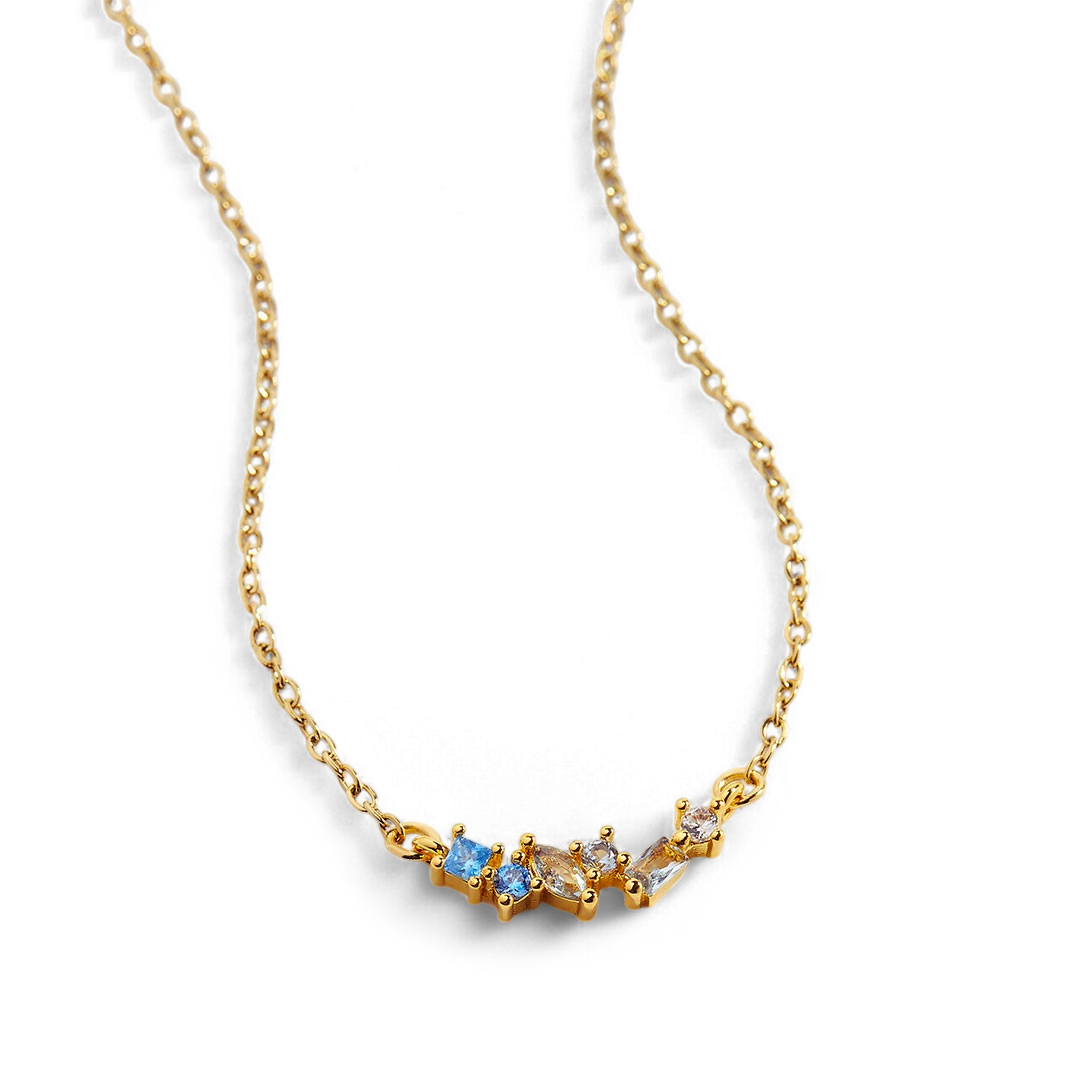 Ombre Birthstone Necklace