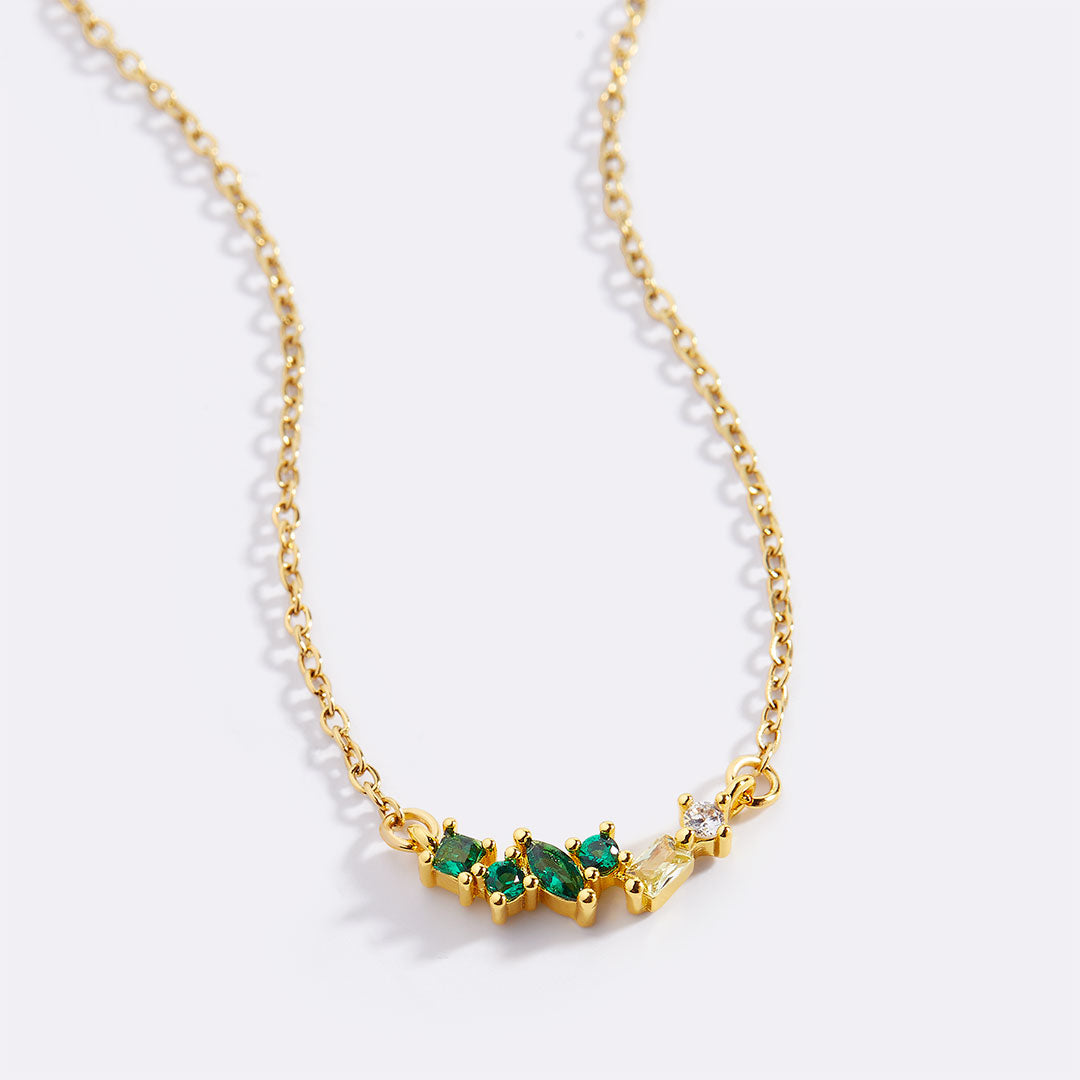 Ombre Birthstone Necklace