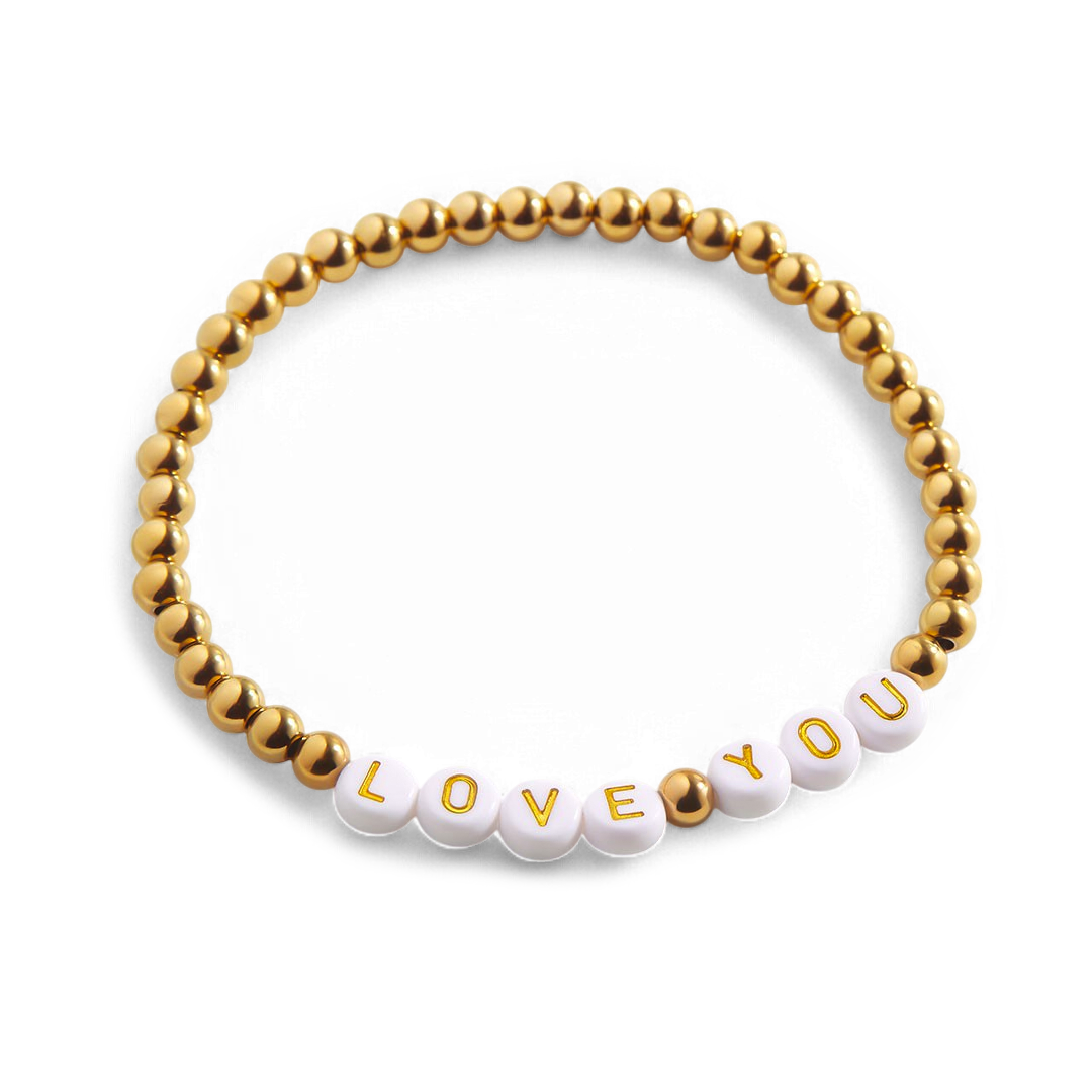 Personalized Word Bracelet