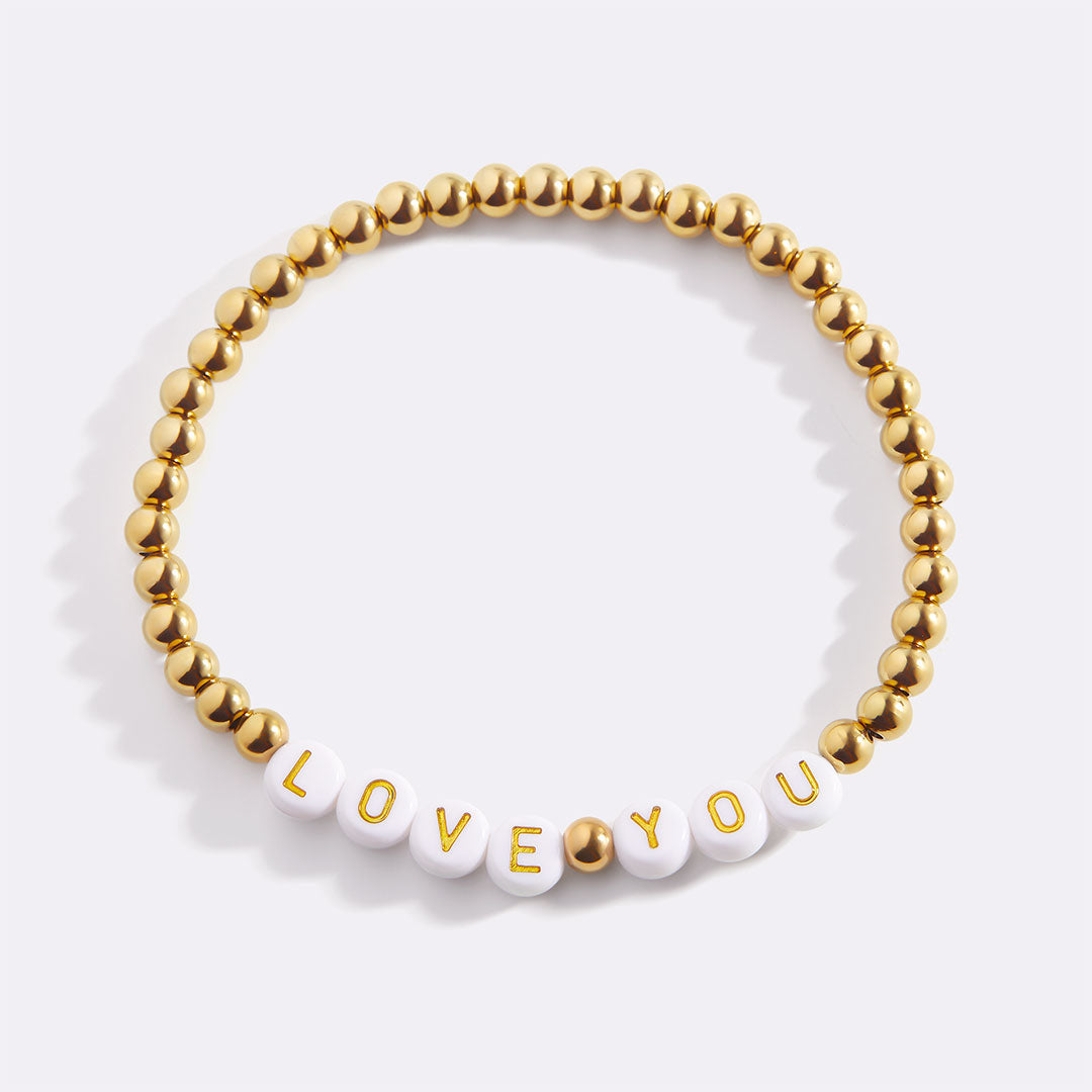 Personalized Word Bracelet