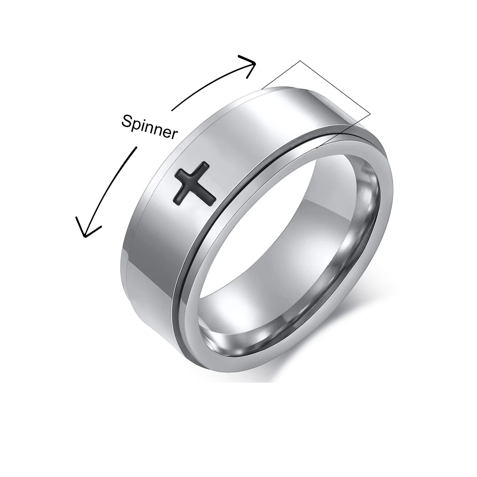 Cross Anti Stress Ring