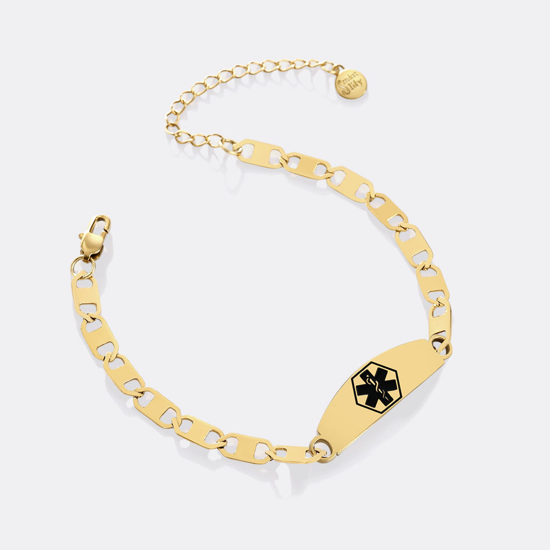 Engraved Medical Alert Bracelet