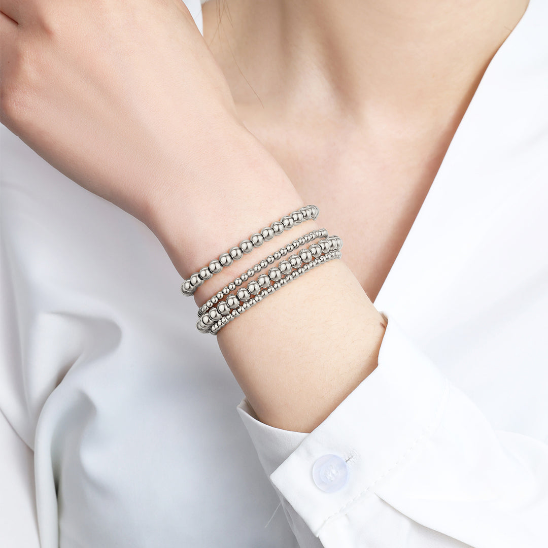 Beaded Bracelet Stacking Set