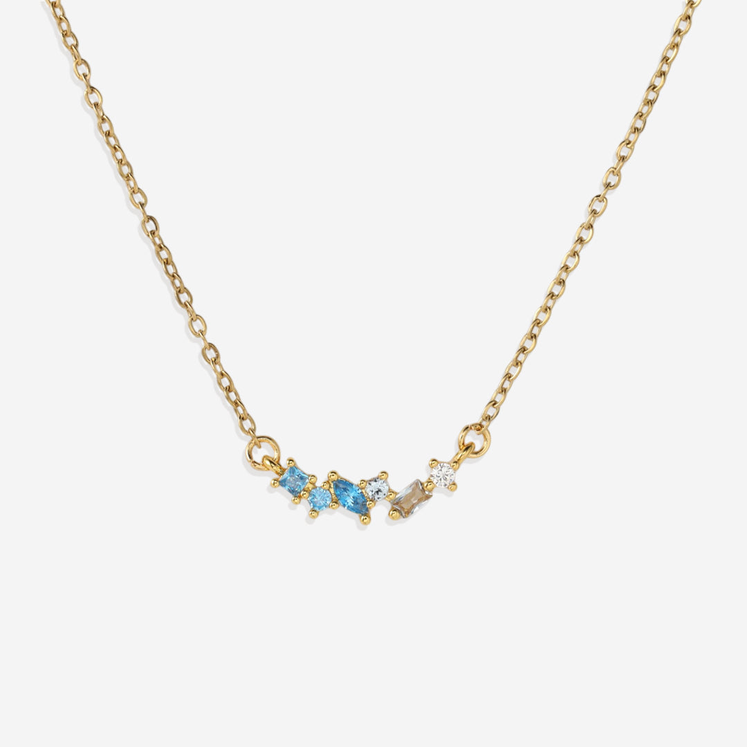Ombre Birthstone Necklace