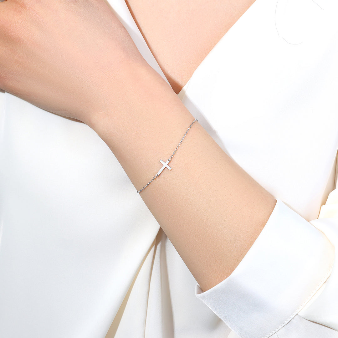 Cross Charm Bracelet