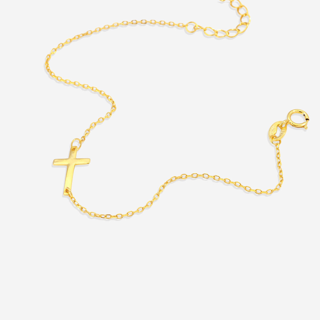 Cross Charm Bracelet