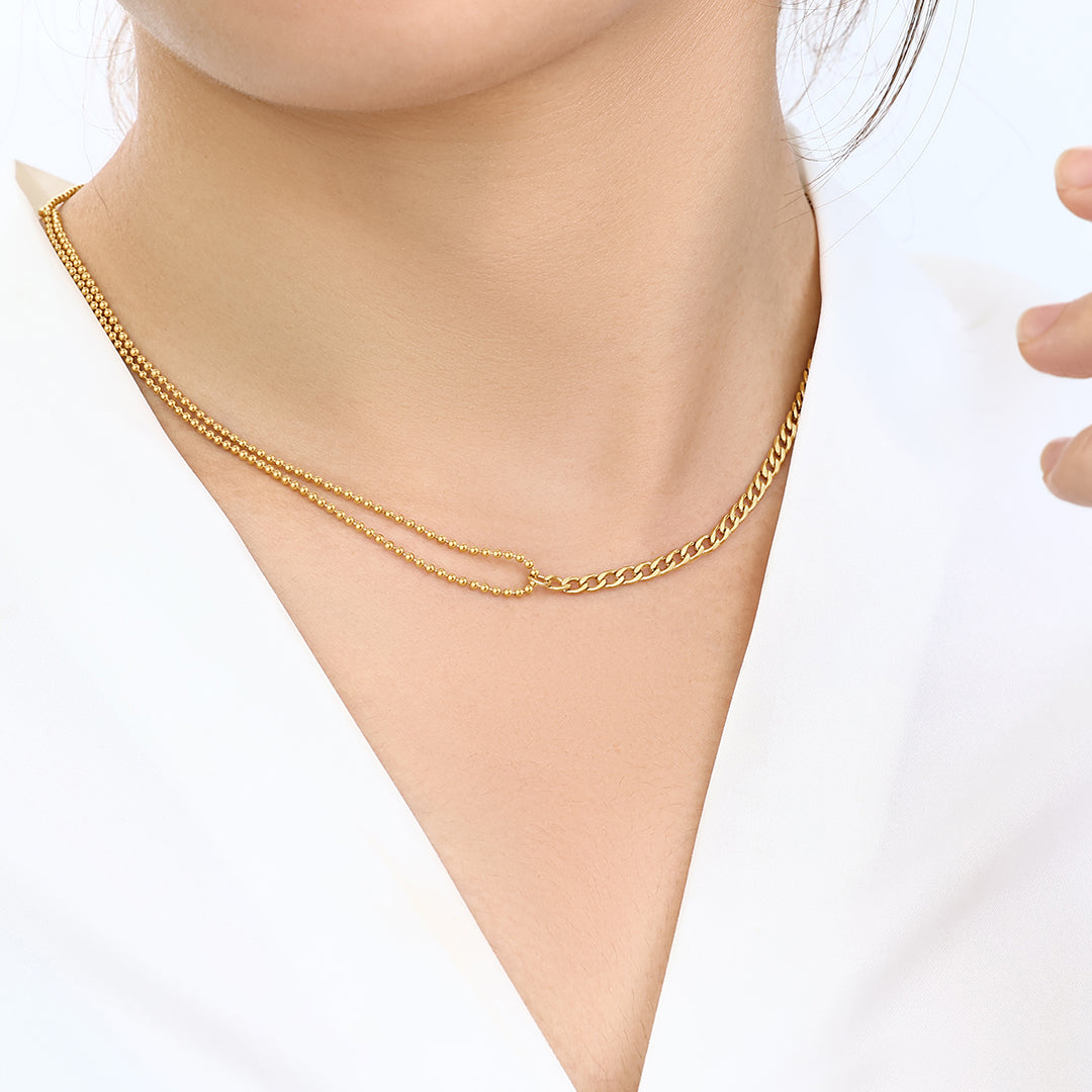 Layered Choker Necklace