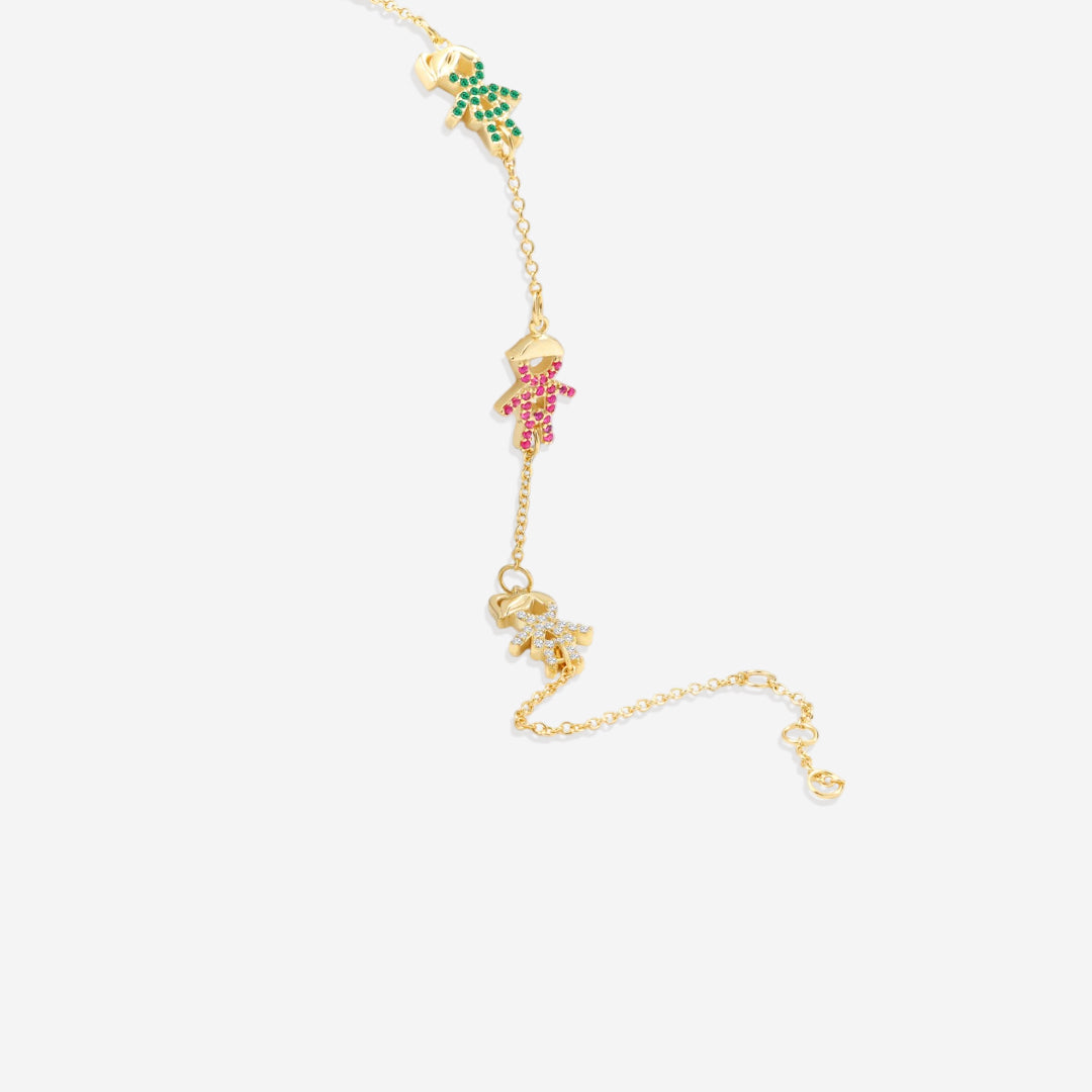 Personalized Mom Bracelet With Birthstone Kids