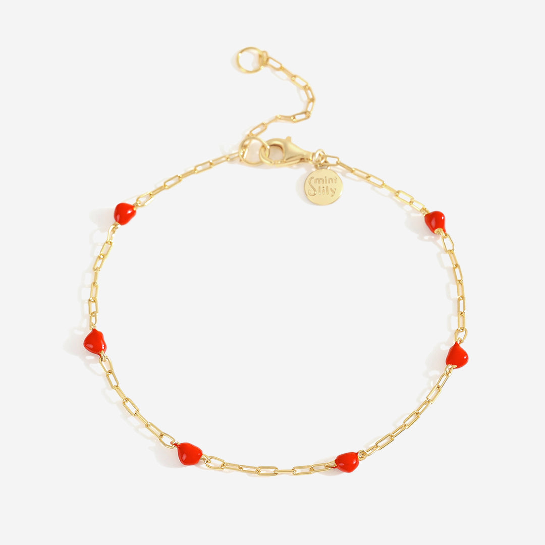 Mon Amour Heart Bracelet