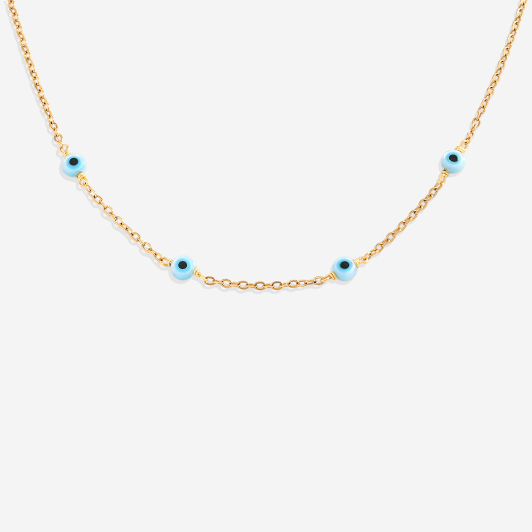 Satellite Evil Eye Bracelet