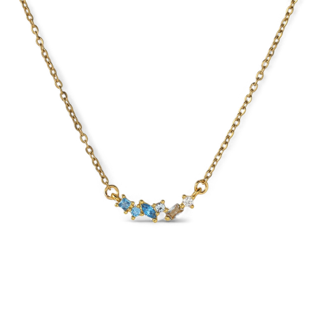 Ombre Birthstone Necklace