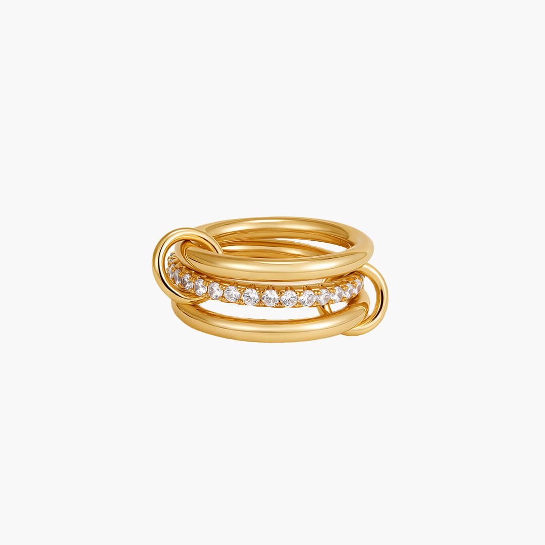 Amélie Classic Three Stacking Ring