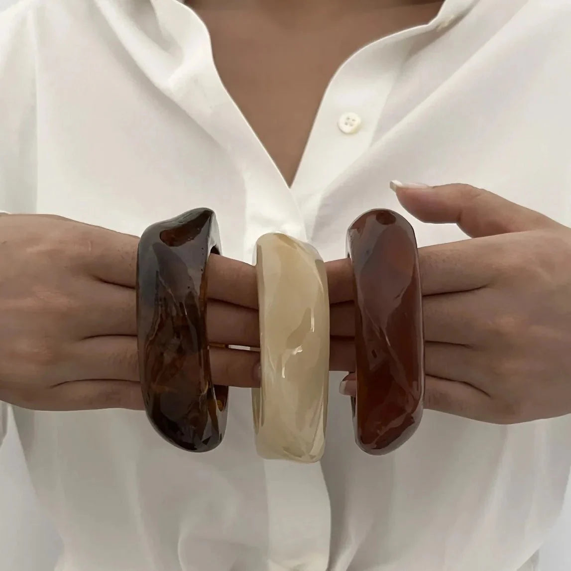 Araceli Acrylic Bangles