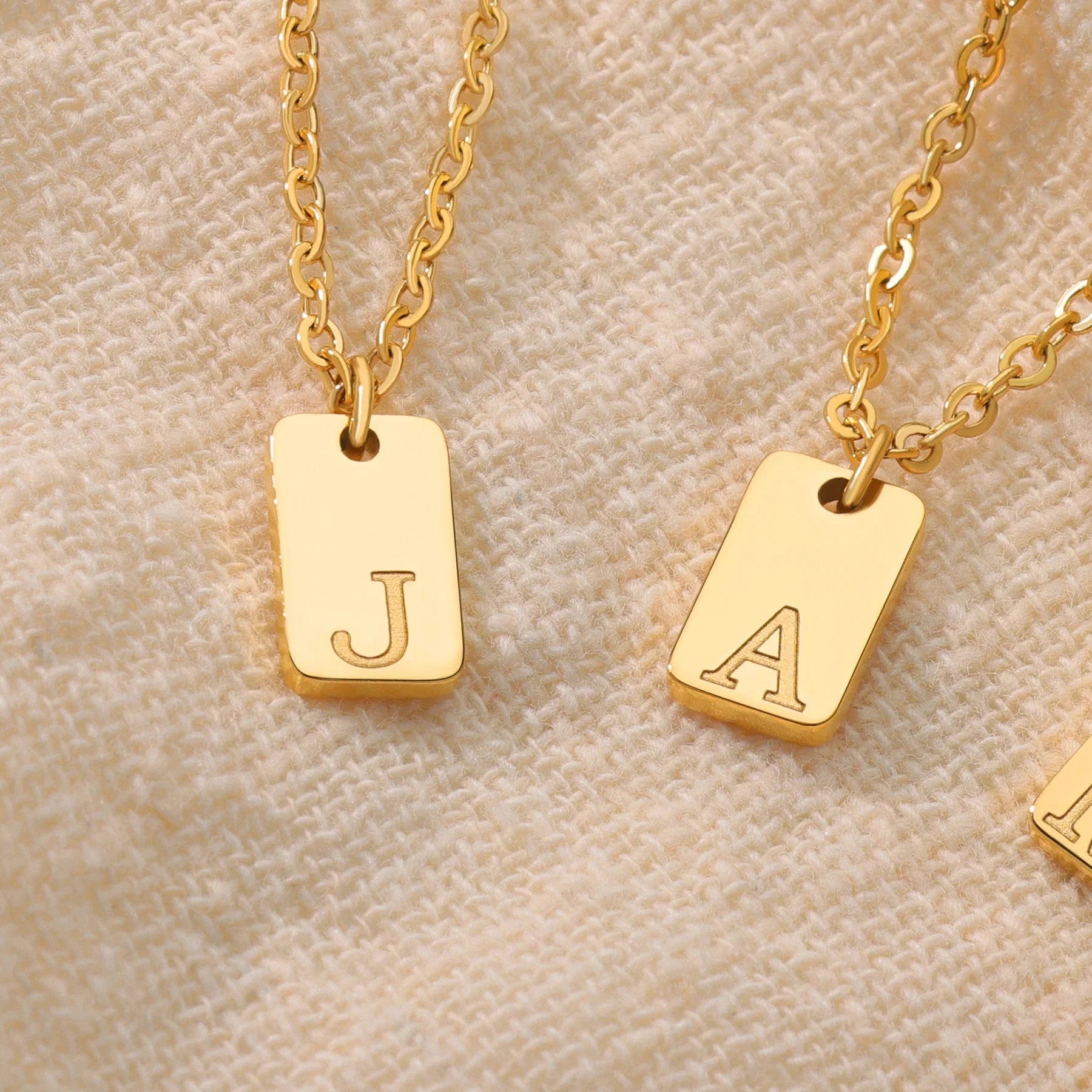 Bella Initial Pendant Necklace