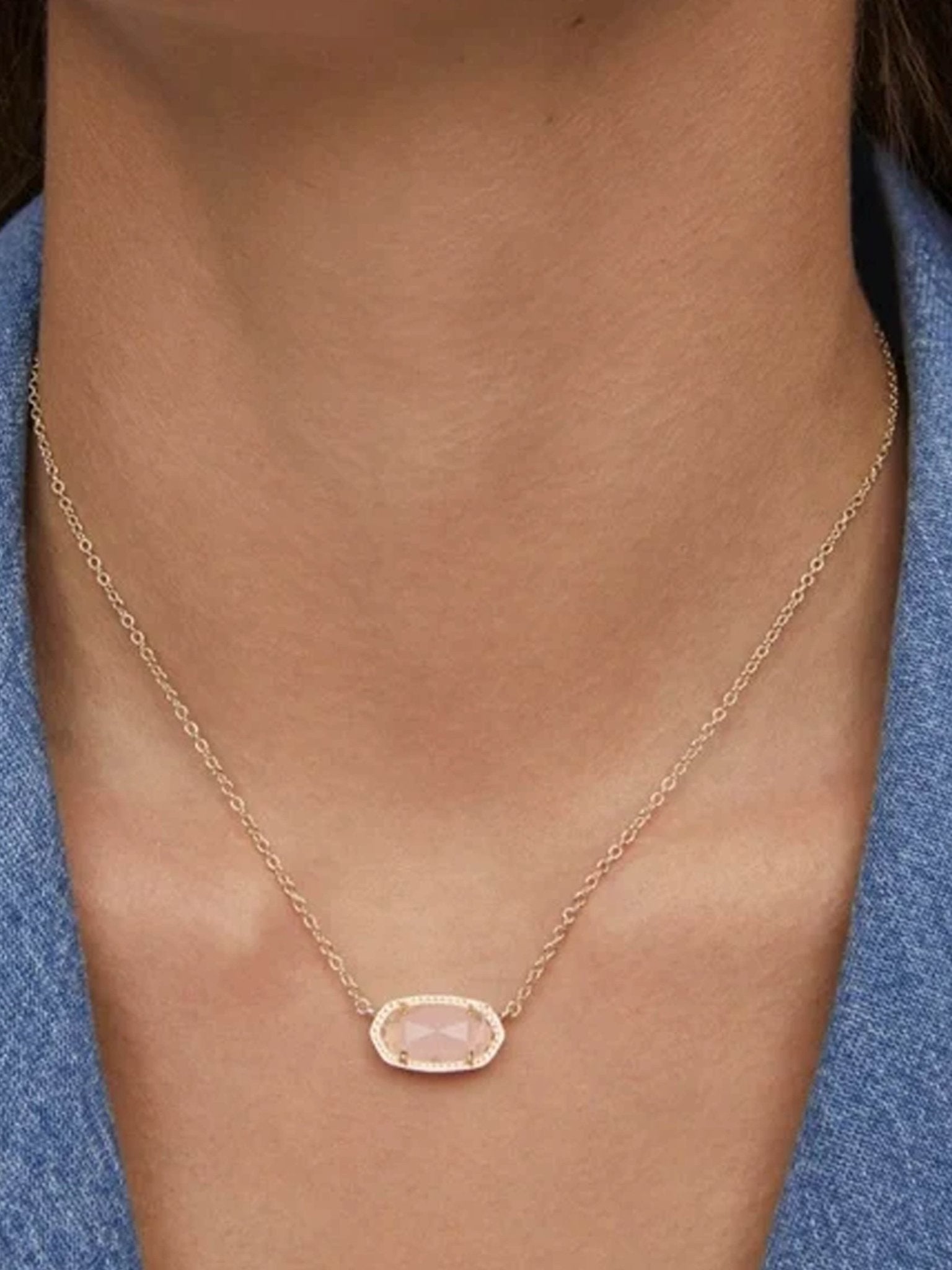 Blythe Natural Stone Necklace