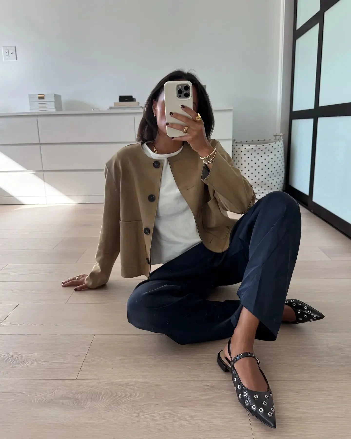 Chloe Jacket Soft Suede