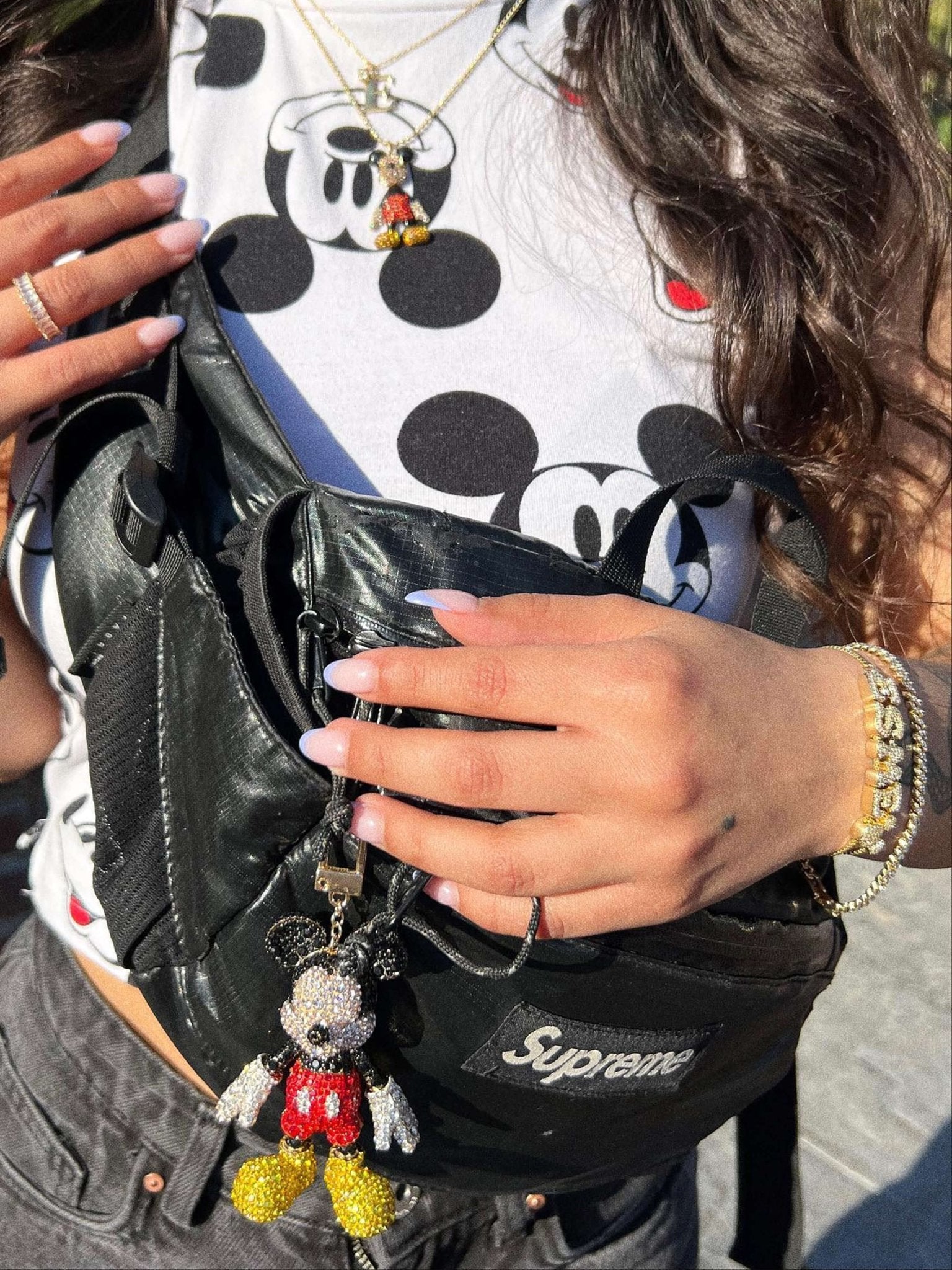 Customizable Bubble Letter Bracelet