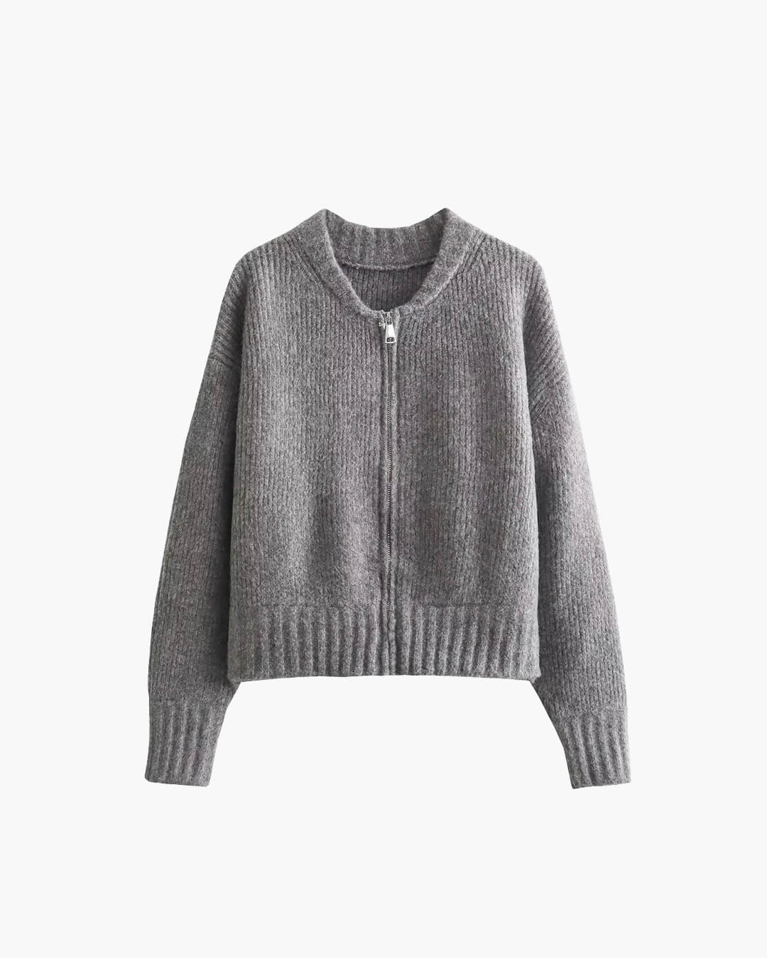 Divina Cardigan Vintage Knitted Zipper