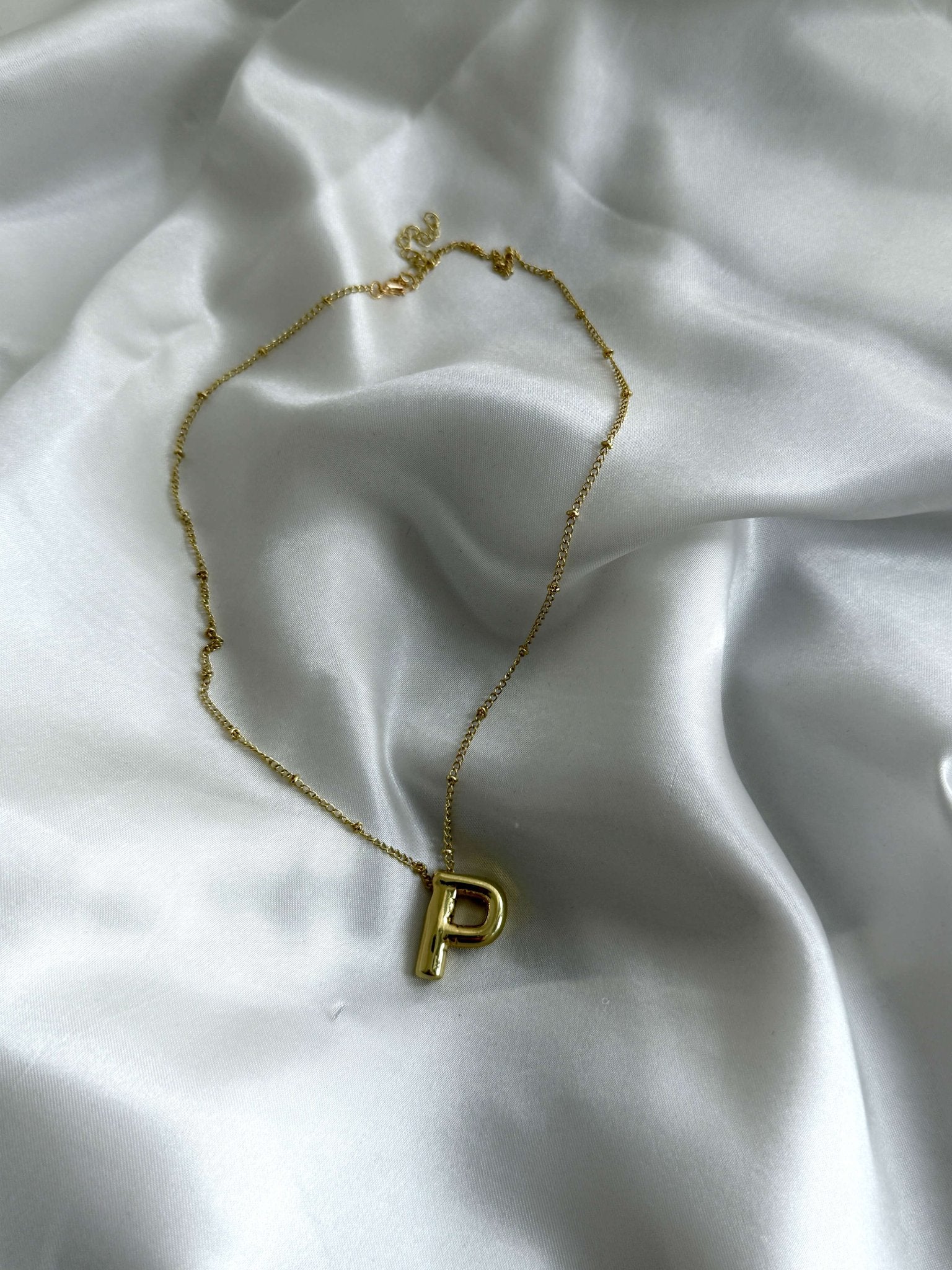 Eveline Initial Pendant Necklace