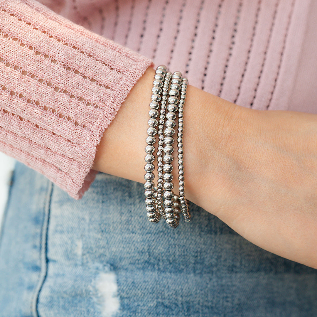 Beaded Bracelet Stacking Set