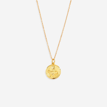 Greek Goddess Pendant Necklace