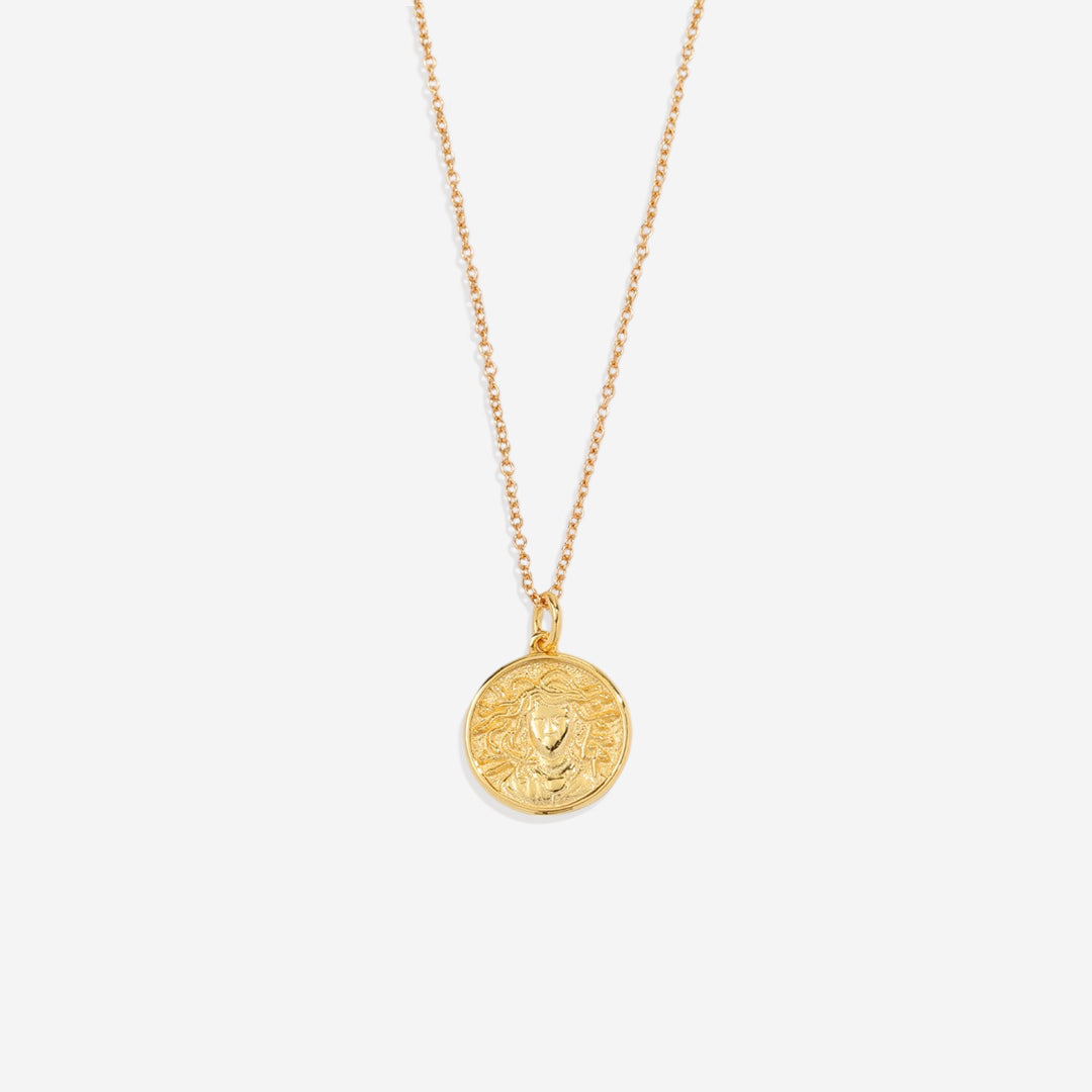 Greek Goddess Pendant Necklace