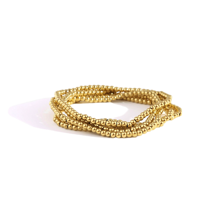 3mm Beaded Bracelet Stacking Set