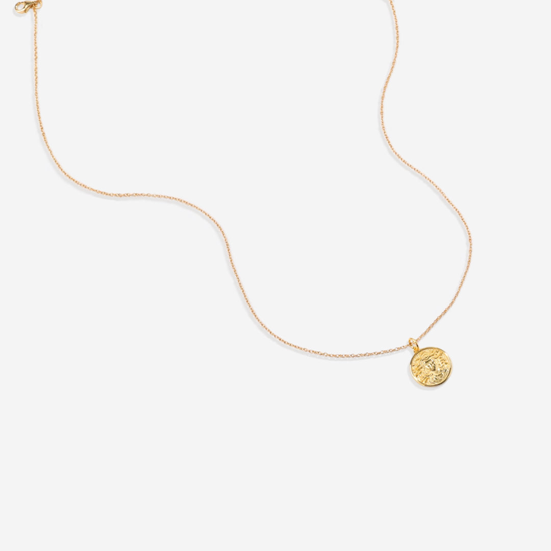 Greek Goddess Pendant Necklace