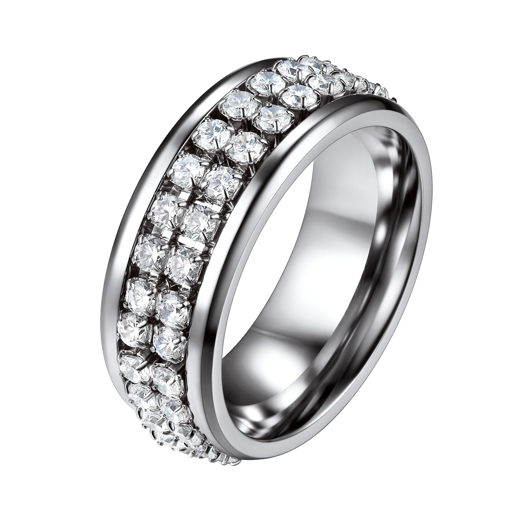 Trivora Cubic Zirconia Ring