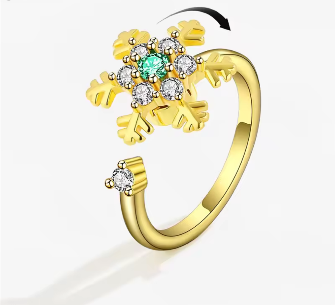 Spinning Fidget Anxiety Ring