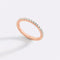 18k Rose Gold over Sterling Silver