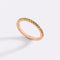 18k Rose Gold over Sterling Silver
