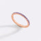 18k Rose Gold over Sterling Silver
