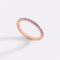 18k Rose Gold over Sterling Silver