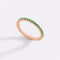18k Rose Gold over Sterling Silver