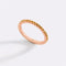 18k Rose Gold over Sterling Silver
