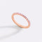 18k Rose Gold over Sterling Silver