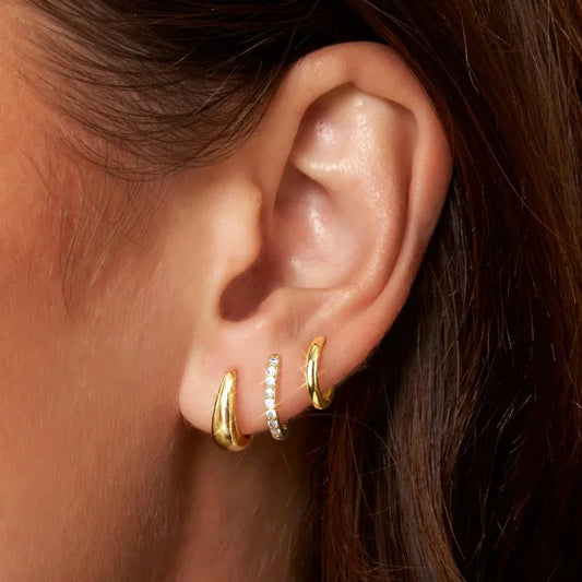 Sabel Hoop Earrings Set