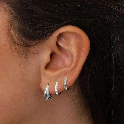 Sabel Hoop Earrings Set