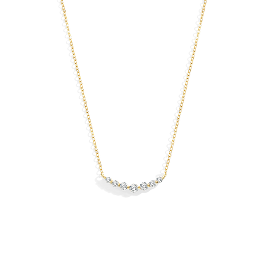 Classic Arc Diamond Necklace