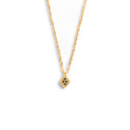 Dainty Birthstone Kite Necklace