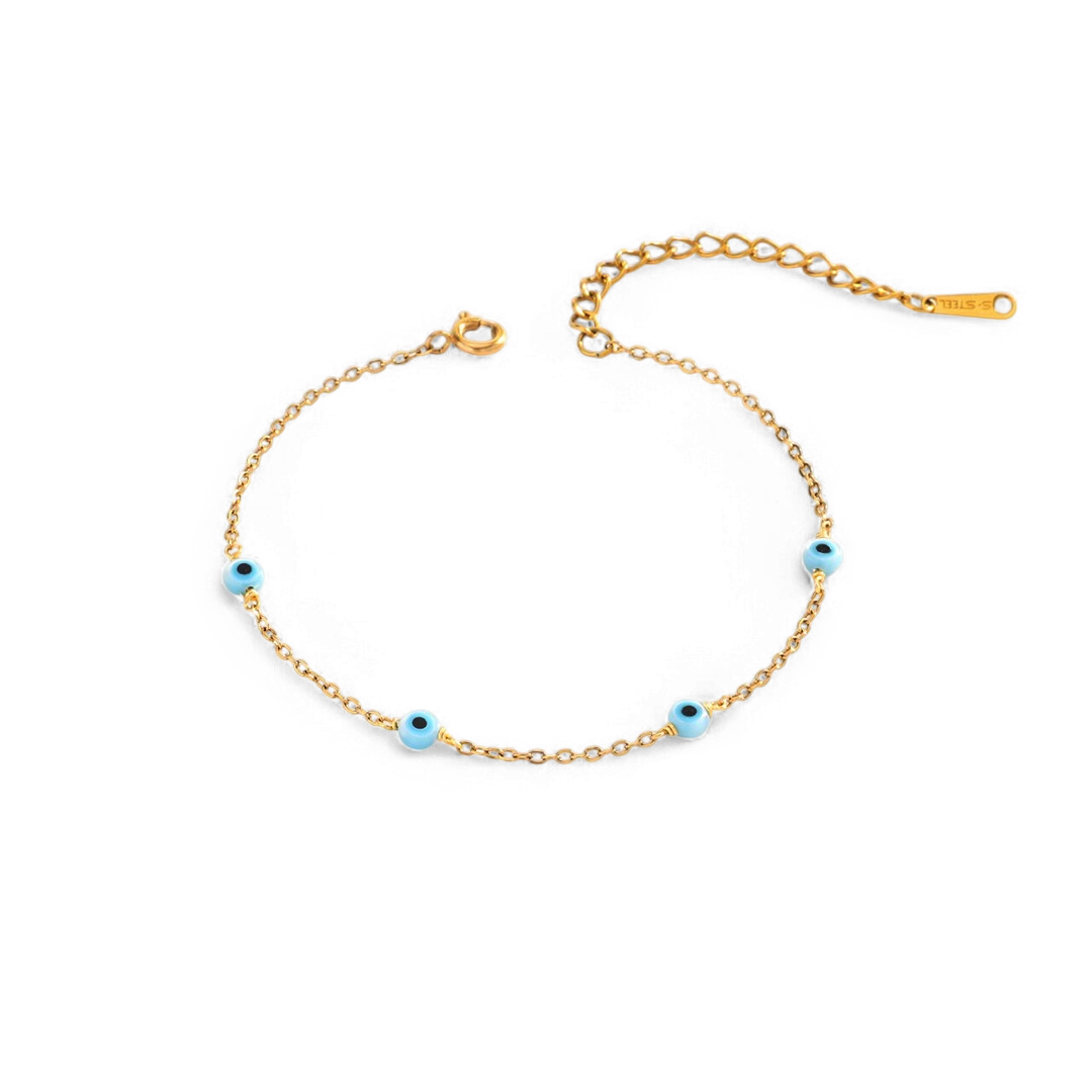 Satellite Evil Eye Bracelet