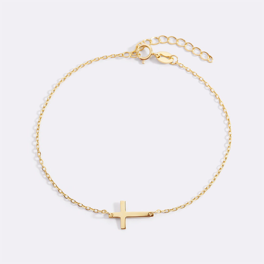 Cross Charm Bracelet